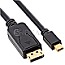 DeLOCK 82698 Mini Display Port Kabel 1m schwarz