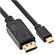 DeLOCK 82698 Mini Display Port Kabel 1m schwarz