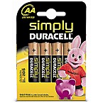 Duracell Simply MN1500 Mignon 4er Pack