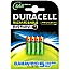 4 Stk. Duracell StayCharged Rechargeable Micro NiMH 800mAh