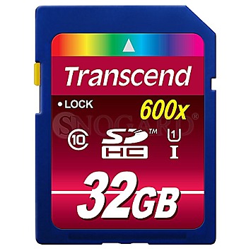 32GB Transcend TS32GSDHC10U1 SDHC Class 10 UHS-1 blau