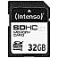 32GB Intenso 3411480 SDHC 32GB Class 10 schwarz
