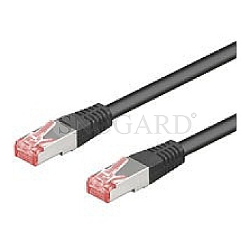 Goobay 95498 CAT6 Patchkabel 2m schwarz