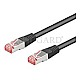 Goobay CAT6 Patchkabel 50cm schwarz