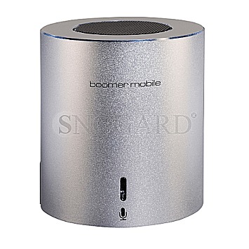 Ultron Aktivbox Boomer tragbarer Bluetooth Lautsprecher (2 Watt) silber