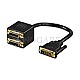 Goobay MMK DVI-Adapter 24+1 DVI-D -> 2x DVI-D