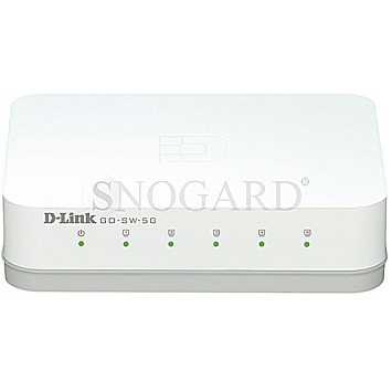 D-Link 5-Port Gigabit Easy Desktop Switch GO-SW-5G