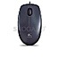 Logitech M90 Wired Scroll Mouse Scroll-Rad PC/MAC schwarz (910-001793)