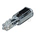 Hama Anti-Twist-Adapter 360 Grad drehbar transparent/schwarz