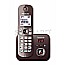 Panasonic KX-TG6821GA mocca-braun mit AB