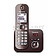 Panasonic KX-TG6821GA mocca-braun mit AB