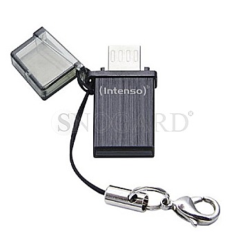 16GB Intenso USB-Drive Mini Mobile Line USB und microUSB (OTG) Stick