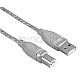 Hama USB-Kabel 5m Grau