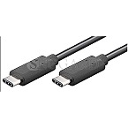 Goobay 67976 USB 3.1 Typ C-Stecker > USB 3.1 Typ C-Stecker 1m schwarz