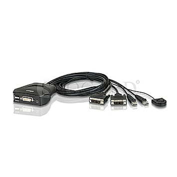 ATEN 2-Port USB DVI KVM Switch