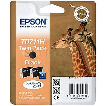 Epson T0711 Tinte Schwarz