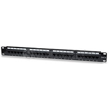 Intellinet Netzwerk-Patchpanel 24 Port CAT 6 520959 1 HE