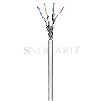 Goobay CAT6 100m Verlegekabel grau