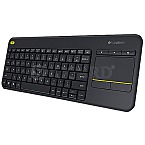 Logitech K400 Plus Wireless Touch Keyboard black