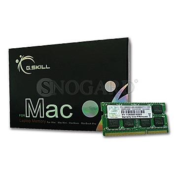 4GB G.Skill Value SO-DIMM PC3-8500S CL7-7-7-20 (DDR3-1066) MAC