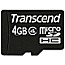 4GB Transcend microSDHC Karte Class 4