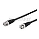 Goobay 50422 Audio/Video Kabel 25m BNC-Stecker auf BNC-Stecker schwarz