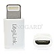 LogiLink AU0036 Apple Lightning to Micro USB Adapter white