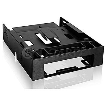 Adapter  IcyDock  3, 5" -> 5, 25" + 2x6, 3cm HDDs/SSDs  sw