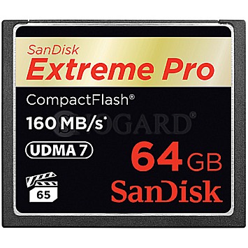 64GB SanDisk CompactFlash Card (CF) Extreme PRO