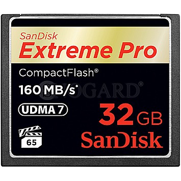 32GB SanDisk CompactFlash Card (CF) Extreme PRO