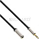 InLine Slim Audio Kabel Klinke 3,5mm ST/BU, Stereo, 0,5m