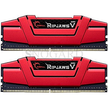 8GB G.Skill F4-2666C15D-8GVR RipJaws V rot DIMM Kit 8GB, DDR4-2666