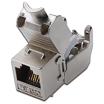 Digitus DN-93615 Keystone Jack Cat6a, RJ45, geschirmt, Metall