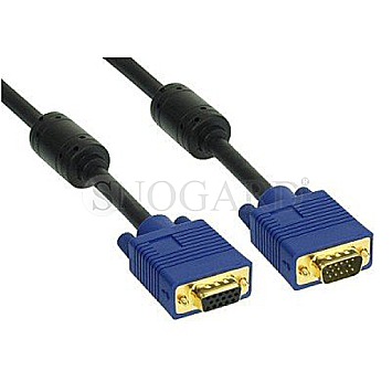 Inline 17720S Premium VGA-Kabel 20m blau/schwarz