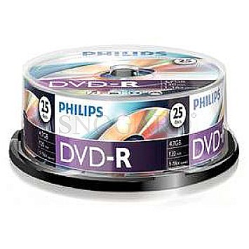 DVD-R Philips 4, 7GB 25pcs spindel 16x