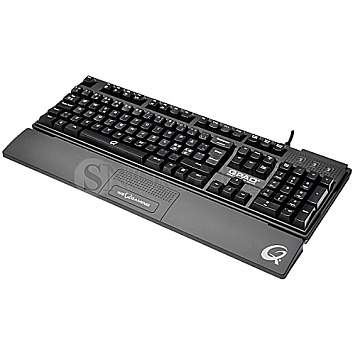 QPAD MK-50 Pro Gaming Keyboard MX-Black PS/2 & USB