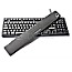 QPAD MK-50 Pro Gaming Keyboard MX-Black PS/2 & USB