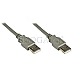 Good Connections 5m USB 2.0 Kabel 2x Typ A Stecker grau
