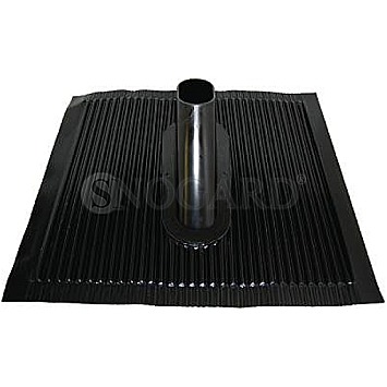 Megasat Kunststoff-Alu-Ziegel 500x440mm schwarz
