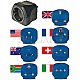 Brennenstuhl 1508160 Adapter Reise-Set 7 Stecker 10 A Sicherung