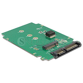 DeLock SATA 22 Pin > M.2 NGFF Konverter