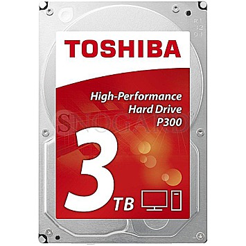 3TB Toshiba P300 High-Performance SATA 6Gb/s bulk