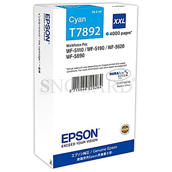 Epson T789240 Tintenpatrone XXL cyan