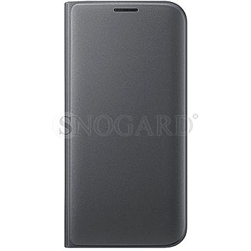 Samsung Flip Wallet Cover Galaxy S7 Edge schwarz