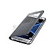 Samsung S-View Cover Galaxy S7 Edge silber