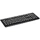 HP Keyboard KU-1156 schwarz deutsch USB-Tastatur brown boxed