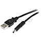 StarTech USB 2.0 auf Hohlstecker Typ H 2m schwarz