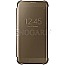 Samsung Clear View Cover Galaxy S7 gold, Gold