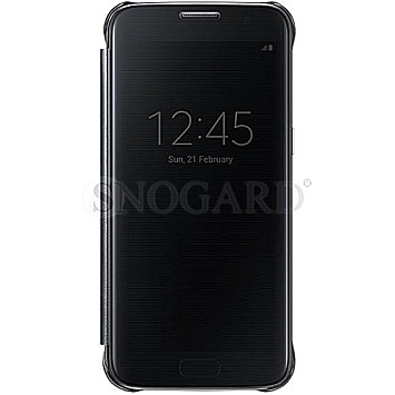 Samsung Clear View Cover Galaxy S7 schwarz