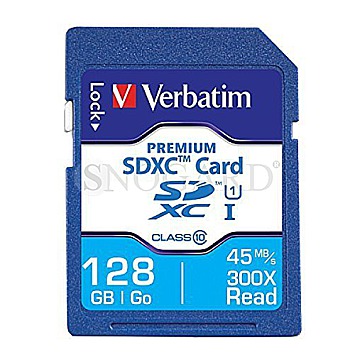 128GB Verbatim SDXC Class 10